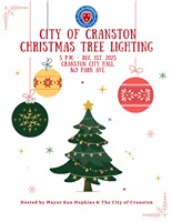 Mayor Hopkins Announces Christmas Tree Lighting - Dec. 1, 2025